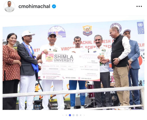 ‘चिट्टा छोड़ो – बेहतर हिमाचल की ओर दौड़ो’ अभियान में एपीजी शिमला यूनिवर्सिटी ने दिखाई ताकत