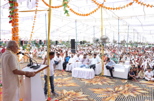 ब्रह्माकुमारीज़ के नेतृत्व में हिसार के लाडवा गांव को ‘आदर्श ग्राम’ बनाने का भव्य शुभारंभ