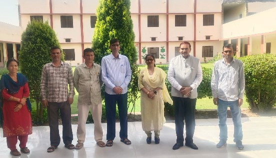 MGSU कुलगुरु प्रो. बिश्नोई का भादरा के कॉलेजों में आकस्मिक निरीक्षण
