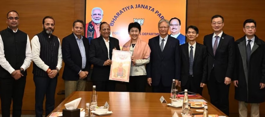 भाजपा और चीनी कम्युनिस्ट पार्टी के बीच ऐतिहासिक बैठक