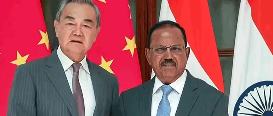 चीनी विदेश मंत्री वांग यी की पीएम मोदी-डोभाल से मुलाकात