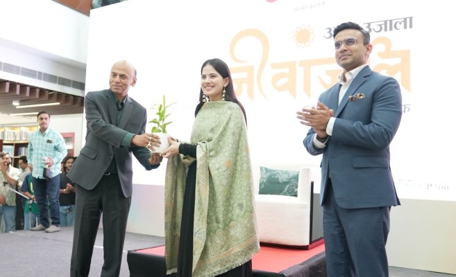 गलगोटिया विश्वविद्यालय में "जीवाजली": जया किशोरी जी ने युवाओं को दिया सफलता और संतुलन का मंत्र