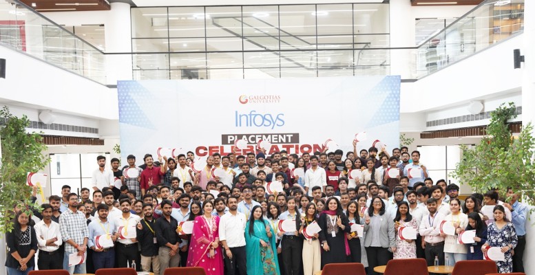 गलगोटिया विश्वविद्यालय का रिकॉर्ड: 4700 से अधिक विद्यार्थियों को मिला प्लेसमेंट; 60 लाख का उच्चतम पैकेज