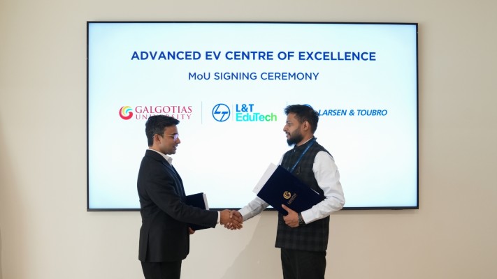 शिक्षा जगत में क्रांति: गलगोटियास विश्वविद्यालय और L&T EduTech ने लॉन्च किया भारत का पहला 'एडवांस्ड EV सेंटर ऑफ एक्सीलेंस'