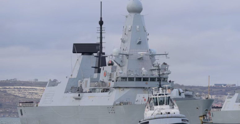 होर्मुज में ब्रिटेन की बड़ी सैन्य चाल: युद्धपोत HMS Dragon तैनात, ईरान अलर्ट!