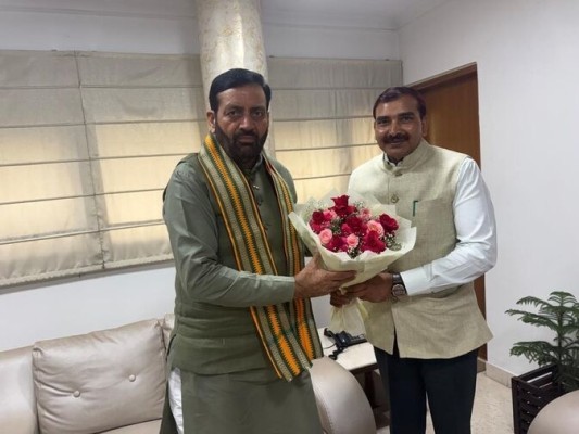 गुरु जम्भेश्वर विज्ञान एवं प्रौद्योगिकी विश्वविद्यालय, हिसार मुख्यमंत्री माननीय श्री नायब सिंह सैनी 30 अप्रैल को आएंगे गुजविप्रौवि में कुलपति प्रो. नरसी राम बिश्नोई ने माननीय मुख्यमंत्री से की मुलाकात कर दिया विश्वविद्यालय में आने का निमंत्रण अमृता देवी स