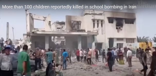 ईरान के स्कूल पर भीषण हवाई हमला: 22 मासूमों की मौत, पूरे मध्य पूर्व में युद्ध के बादल