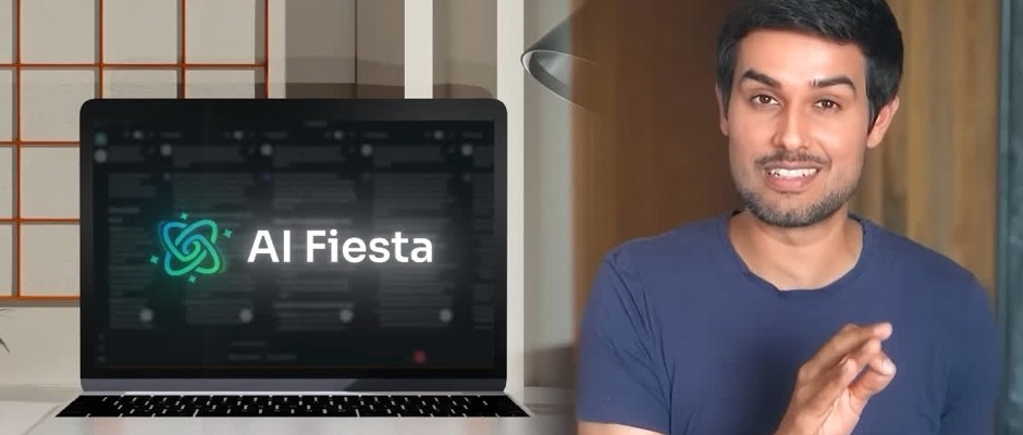 यूट्यूबर ध्रुव राठी ने AI Fiesta लॉन्च किया
