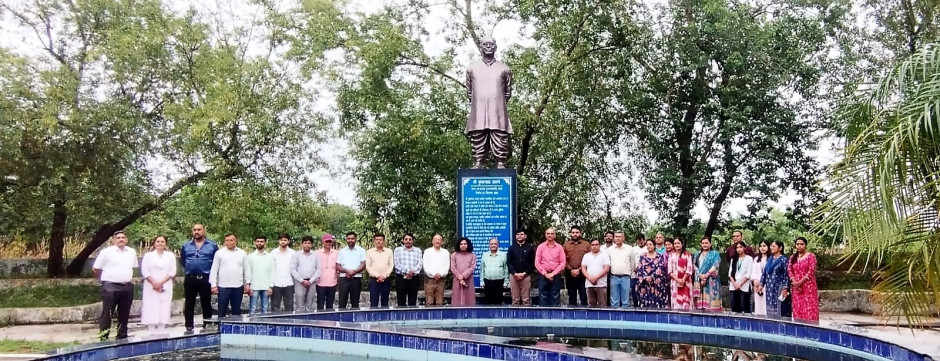 KTU रायपुर पहुंचे NHRC पर्यवेक्षक प्रो. कन्हैया त्रिपाठी, दिए अहम सुझाव