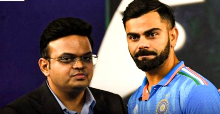 विराट के फैंस के लिए खुशखबरी: जय शाह ने लगाई अफवाहों पर लगाम! कहा- "कोहली कहीं नहीं जा रहे, चैंपियंस ट्रॉफी में वही होंगे हमारे 'किंग'"