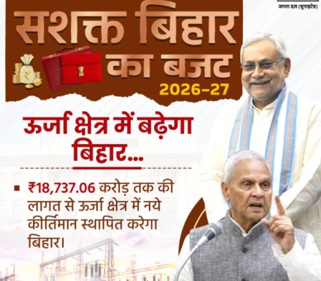 बिहार बजट 2026-27: 'विकसित बिहार' की नींव, ₹3.47 लाख करोड़ का ऐतिहासिक बजट पेश - महिलाओं और युवाओं के लिए खुला खजाना