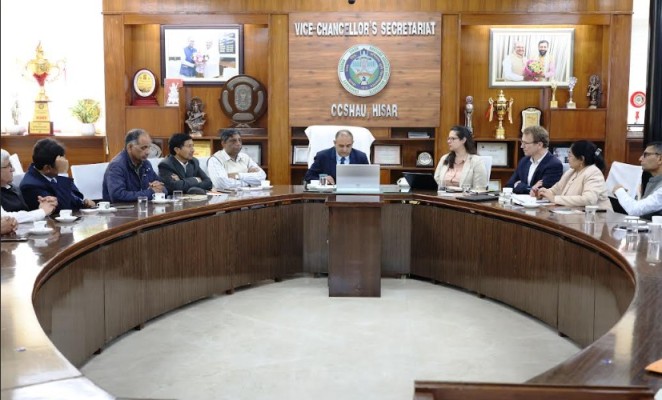 क्या अब हरियाणा के खेतों में दिखेगी फ्रांस की तकनीक?