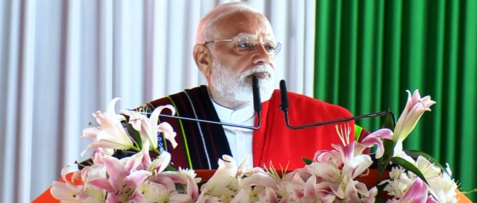 चुराचांदपुर को पीएम मोदी की सौगात, मैं आपके साथ-भारत सरकार आपके साथ