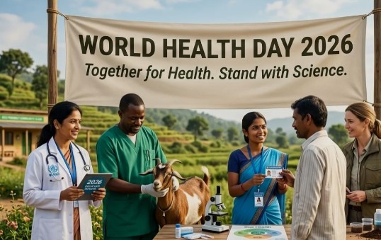 विश्व स्वास्थ्य दिवस 2026: "विज्ञान के साथ खड़े हों" – WHO ने शुरू किया भरोसे की बहाली का वैश्विक अभियान